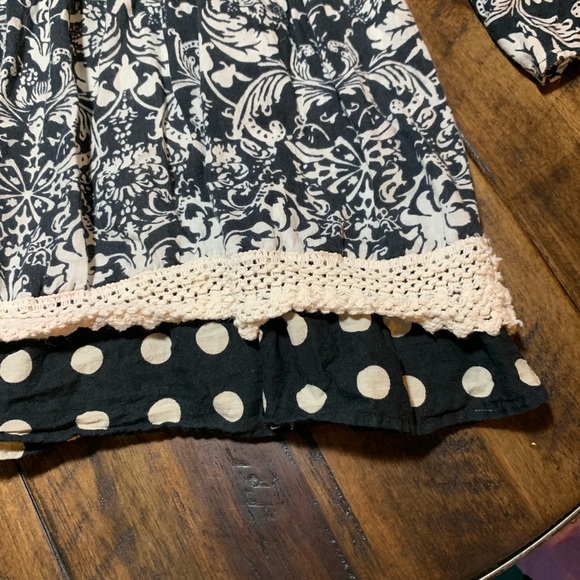 Free Planet red and black paisley dress - Picture 4 of 4